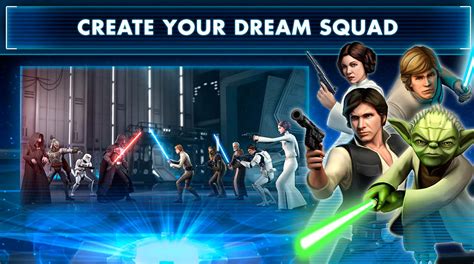 Get STAR WARS™: Galaxy of Heroes for PC – Free.